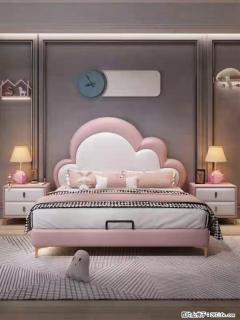 佛山大厂货，高质量仿真皮，实木床边，高密度海绵，带实木床板，全新包装，特价处理 - 唐山28生活网 ts.28life.com